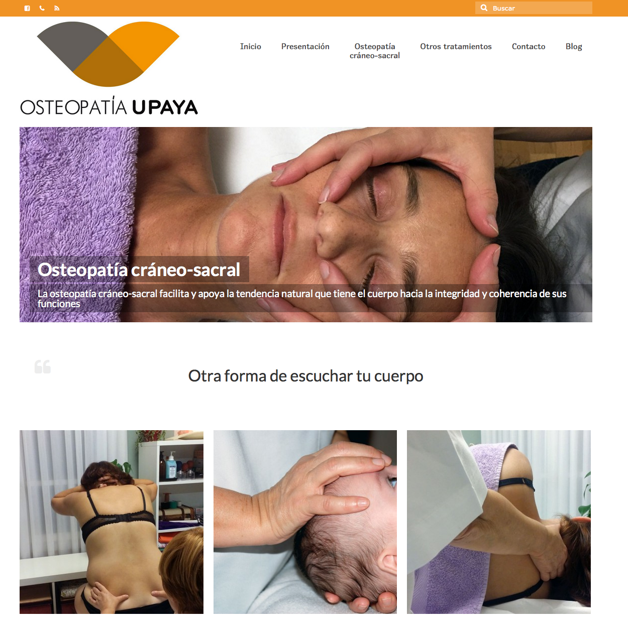 Web Osteopatía Upaya
