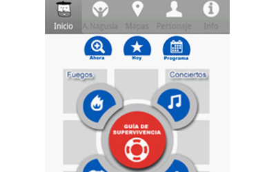aplicación móvil aste nagusia bilbao 2012